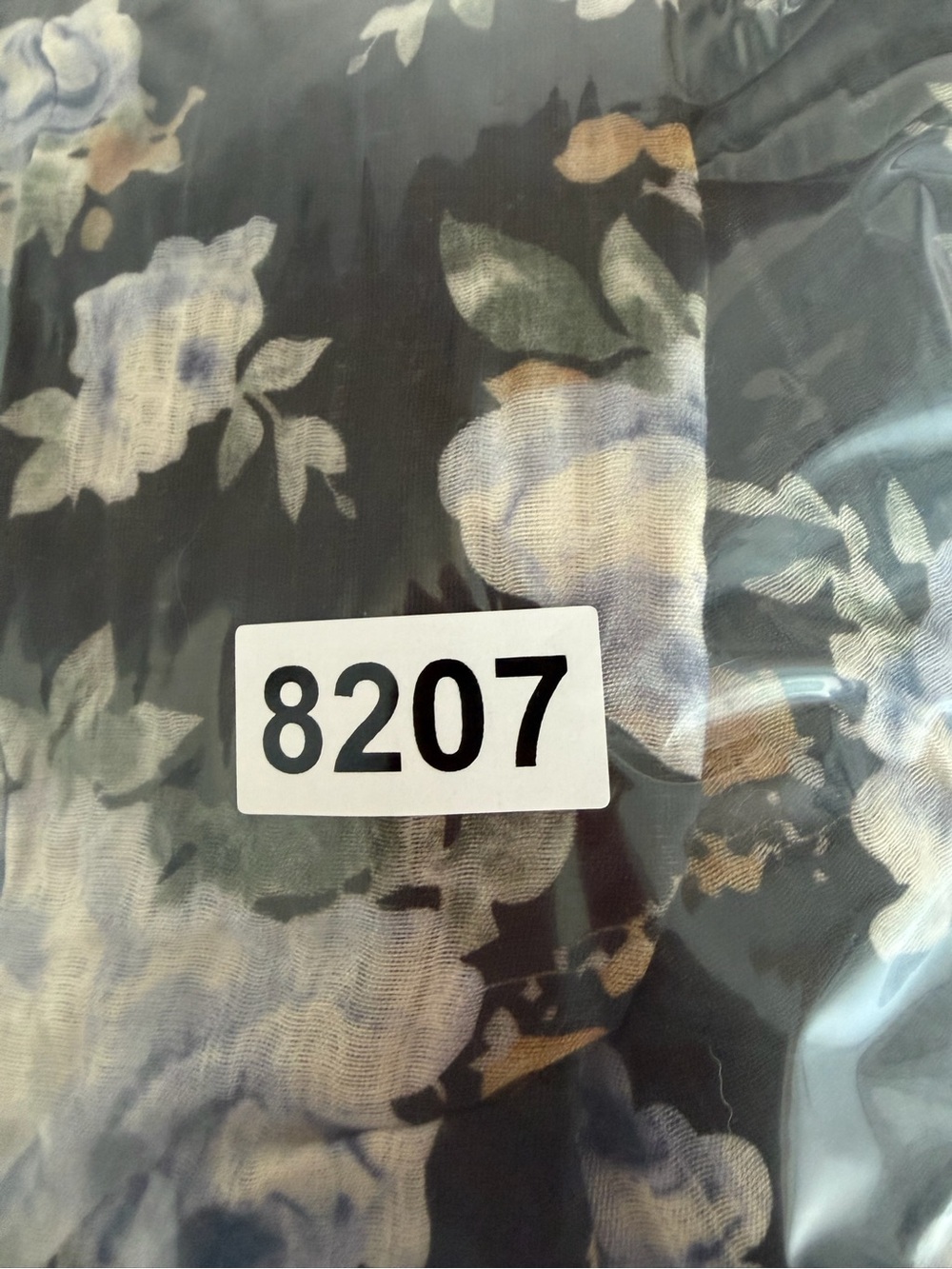 ASTR the Label Wedelia Black Blue Floral Bustier Midi Dress Small 8207 - Picture 14 of 14